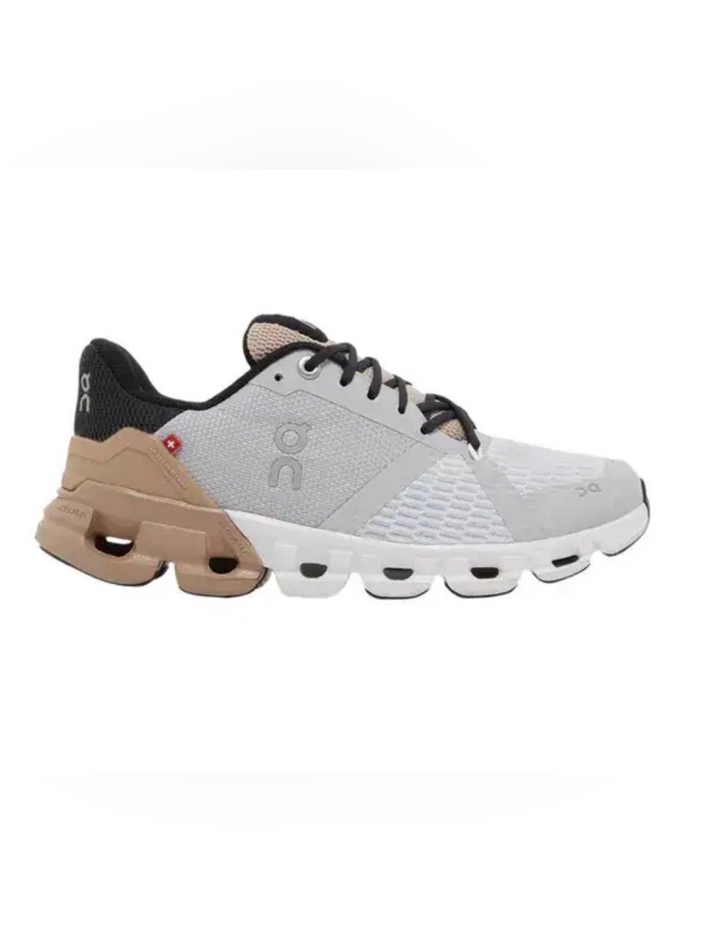 On Running Cloudstratus Frost and Sand Sneakers